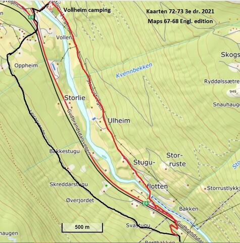 routewijziging vollheim
