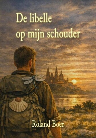 libelle op mijn schouder