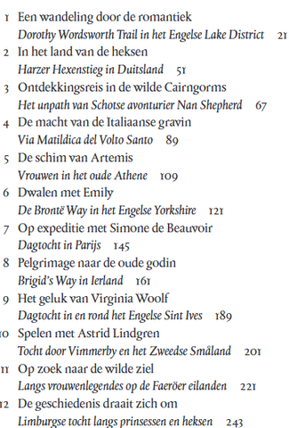 vrouwenpad inhoud